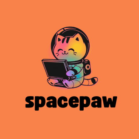 Logo concept spacepaw