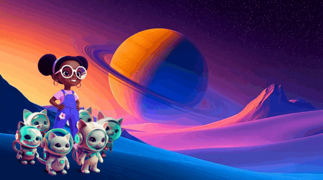 Hero section background design spacepaw