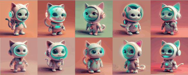 3D avatar design spacepaw minions